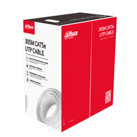 Dahua Cable UTP Blanco 100% Cobre Cat 5E, 305 Metros, Compatible PoE