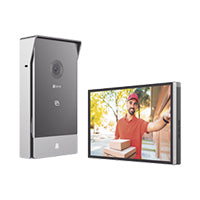EZVIZ Videoportero IP CS-HP7, Cámara 3 MP, IP65, WiFi, Soporta 2 Puertas