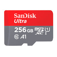 SanDisk Ultra 256 GB MicroSDXC UHS-I Clase 10, 150 MB/s, Class 1 (U1), SDSQUAC-256G-GN6MA