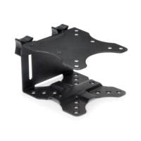 Soporte de Montaje VESA para Thin Clients, Acero Negro, 100x100mm, Inclinable