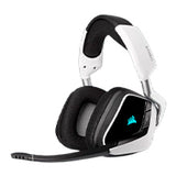 Corsair Void RGB Elite Wireless Auriculares Inalámbrico Diadema Juego Negro, Blanco, 20 - 30000 Hz