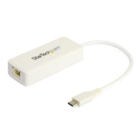 StarTech.com Adaptador de Red Ethernet USB-C US1GC301AUW, 1 Gbps, USB 3.0, Blanco