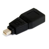 StarTech.com Adaptador Mini DisplayPort a DisplayPort, 4K 60Hz, Negro, Mini DP Macho a DP Hembra