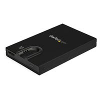 StarTech.com Carcasa para Discos Duros SATA 2.5" S251BMU3FP, Encriptada, Huella Digital