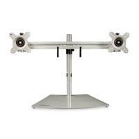 StarTech.com Soporte de Escritorio para 2 Monitores ARMDUOSS, Montaje VESA, Ergonomía, Plata