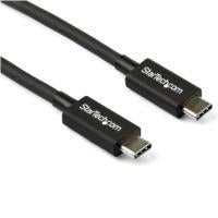 StarTech.com Cable Thunderbolt 3 0.8M 40Gbps, PD 100W, Dual 4K
