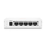 HPE Aruba Networking Networking Instant On Switch 5p Gigabit 1430, No administrado, Gigabit Ethernet (10/100/1000), Bidireccional completo (Full
