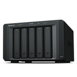 Synology DX517 unidad de disco multiple 0 TB Escritorio Negro