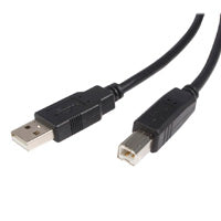 StarTech.com Cable USB 2.0 1.8m, 1x USB-A Macho, 1x USB-B Macho, Negro