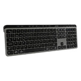 Acteck Inspire Krea TI755 teclado Hogar / Oficina RF inalámbrico + bluetooth QWERTY Español Negro, Gris