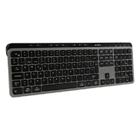 Acteck Inspire Krea TI755 teclado Hogar / Oficina RF inalámbrico + bluetooth QWERTY Español Negro, Gris