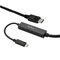 StarTech.com CABLE ADAPTADOR DE 3M USB-C A DISPLAYPORT 4K 60HZ NEGRO CDP2DPMM3MB