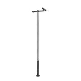 Syscom XGAPOLE-6M accesorio para cámara de seguridad Estuche y soporte, Exterior, Negro, XGA9011