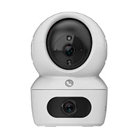 EZVIZ Cámara Wi-Fi Doble Lente CS-H7C, Rotación 360°, Uso Interior