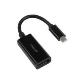 AC-934718 - ADAPTADOR ACTECK SHIFT PLUS AD420 / USB C - DISPLAYPORT / 4K / 10 CM / NEGRO / AC-934718