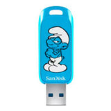 SanDisk Smurf unidad flash USB 64 GB USB tipo A 3.2 Gen 1 (3.1 Gen 1) Azul