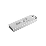 Quaroni QUM-02 unidad flash USB 32 GB USB tipo A 2.0 Acero inoxidable, Sin tapa