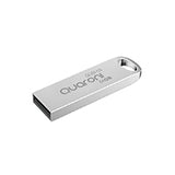 Quaroni QUM-03 unidad flash USB 64 GB USB tipo A 2.0 Acero inoxidable, Sin tapa