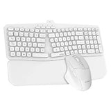 Acteck Creator Ultra Confort MK650 teclado Ratón incluido Hogar / Oficina RF inalámbrico QWERTY Español Blanco