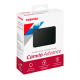 Toshiba Canvio Advance disco duro externo 4 TB 2.5" Micro-USB B 2.0/3.2 Gen 1 (3.1 Gen 1) Rojo