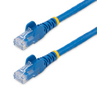 StarTech.com Cable de 7m CAT6 Ethernet - LSZH - Cable de Red RJ45 UTP de 10Gb - 650MHz - PoE de 100W - Latiguillo Snagless con Alivio de Tensión - sin Traba - ETL - Azul Cable Azul 7 m Cat6 U/UTP (UTP)