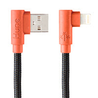 HUNE Cable Lightning Trenzado 1.2M, Compatible con iPhone, Sustentable