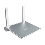 Ghia GNW-W1 router inalámbrico Ethernet rápido Banda única (2,4 GHz) Plata, Wi-Fi 4 (802.11n), Router de mesa