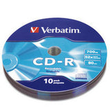 Verbatim 96250 cds en blanco CD-R 700 MB 10 pieza(s) 80 min
