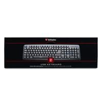 Verbatim 98121 Teclado Alámbrico USB Completo (100%) Si