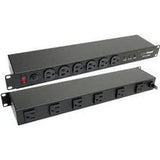 CyberPower CPS1215RMS Unidades de distribución de energía (pdus) 1U Negro NEMA 5-15P