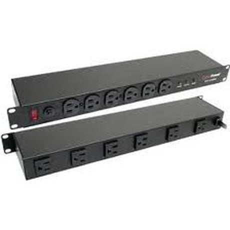 CyberPower CPS1215RMS Unidades de distribución de energía (pdus) 1U Negro NEMA 5-15P