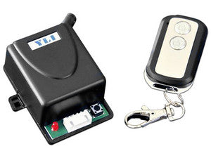 Módulo inalámbrico YLI ABK400112 con relay NO/NC y control remoto, hasta 30 controles, apertura de puerta