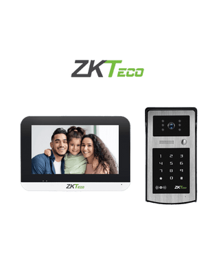 ZKTeco VK07-B53L Kit sistema de intercomunicación de video 17,8 cm (7") Acero inoxidable
