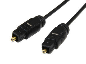 Cable Óptico de Audio Digital TosLink 4.5m Delgado, SPDIF, Alta Definición