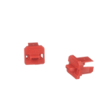 PSL-USBB - Bloqueador de Puertos USB Tipo B / 10 Unidades / Removible con Llave / Policarbonato / Rango -35°C a 93°C / RoHS