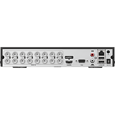 DS-7216HQHI-S1/XT - DVR 16 Canales TURBOHD + 8 Canales IP / 5 Megapixel Lite - 3K Lite / Audio Bidireccional / GUANLAN / Reconocimiento Facial / ACUSEARCH / 1 Bahia de Disco Duro / Salida de Video en 4K / H.265+