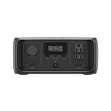 EFR3 - EcoFlow River 3 | Estación de Energía Portátil 245Wh Litio LFP / 2 AC 300 W (Max. 550W) / 1 USB-C 100W / 2 USB -A 12W / Cargador de Coche 8A a 12 o 24V / Conectividad WiFi y Bluetooth (App) / Carga Solar 110W Max.