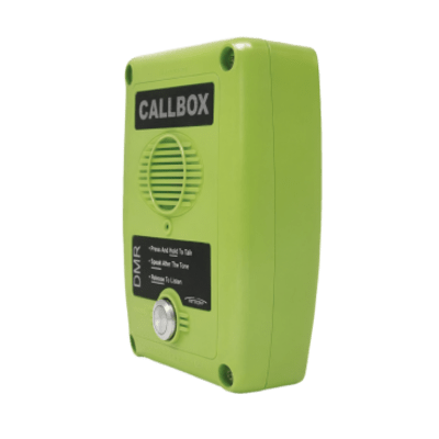 RQX417-DMR - Callbox Digital DMR, Intercomunicador Inalámbrico Vía Radio UHF 450-470MHZ, Serie Q7 en Color Verde