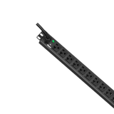 E12B19M - Panduit PDU ES2P Básico para Distribución de Energía, Enchufe de Entrada NEMA 5-20P, Con 12