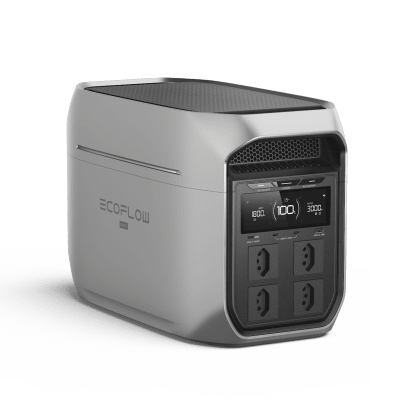 EFDL3MP - Estación de Energía Portátil EcoFlow DELTA 3 MAX PLUS, 2048Wh, Batería LiFePO4, Salida 3000W (Surge 3800W)