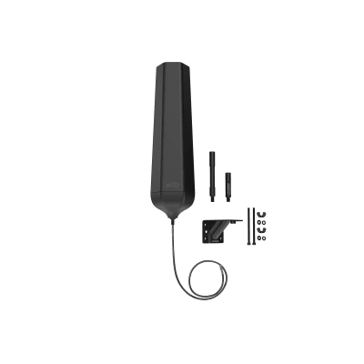 3100-06 - Antena Hexagonal Exterior HEX 360 / 617-894 MHz 6.0 dBi / 1000-1710 MHz 7.5 dBi / 1710-2200 MHz 7.0 dBi / Omnidireccional / Compatible Todas Operadoras Norteamericanas / Material ASA IP67 / VSWR <2.5:1 / Potencia Máxima 10W / Incluye Montaje de