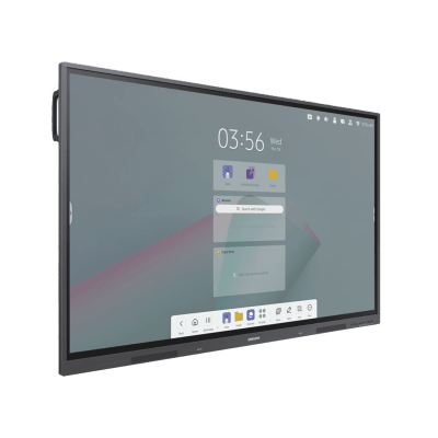 WA75FA - Pantalla Interactiva / 75" / 4K UHD 3840x2160 / Táctil IR 8 ms / Brillo 400 nits / Android 14 EDLA / Wi-Fi y Bluetooth / VESA 800x400