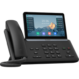 SIP-T87-W - Teléfono IP Ejecutivo SIP-T87W de Yealink con Pantalla Táctil Ajustable de 7 Pulgadas Wi-Fi 6 Bluetooth 5.0 y Cancelación de Ruido por IA