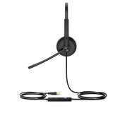 UH34-MONO-TEAMS - Auricular USB Monoaural / Cancelación de Ruido Pasiva / USB-A Plug-and-Play / Indicador de Ocupado / Active Protection / Compatible Windows y Mac