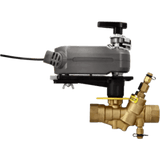 VRN2CJPXE101 - Válvula reguladora de presión dinámica / dos vías / agua caliente-fría con glicol hasta 50% / circuito cerrado / conexión NPT / retorno por resorte
