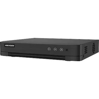 DS-7204HQHI-S1/XT - DVR 4 Canales TURBOHD + 2 Canales IP / 5 Megapixel Lite - 3K Lite / Audio Bidireccional / GUANLAN / Reconocimiento Facial / ACUSEARCH / 1 Bahia de Disco Duro / Salida de Video en 4K / H.265+