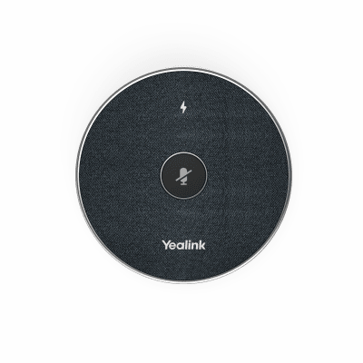 VCM36W-PACKAGE - Micrófono Inalámbrico de Mesa / Captación 360° / Alcance 6 m (19.7 ft) / Arreglo de 3 Micrófonos / Wi-Fi Cifrado / Base de Carga Incluida