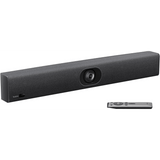 UVC-40-E2 - Barra de Videoconferencia USB / 4K Ultra HD / 120° Ultra Wide / 8 Micrófonos MEMS / Alcance 6 m (19.7 ft) / IA con Seguimiento de Orador / Altavoz 5W HF