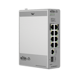 WI-PCES310GF-H - Switch Industrial PoE / 8 Puertos Gigabit PoE / 270W Budget / Uplink SFP / DIN-Rail / -30°C a 65°C / Fanless