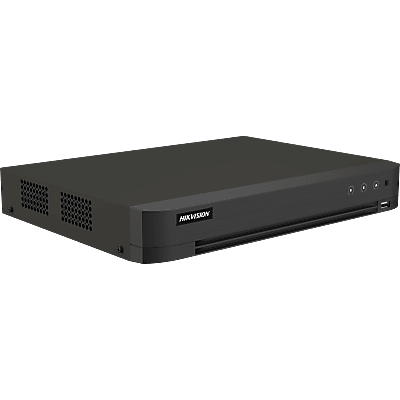 DS-7216HUHI-S2/XT - DVR 16 Canales TURBOHD + 16 Canales IP / 8 Megapixel (4K) / Audio Bidireccional / GUANLAN / Reconocimiento Facial / ACUSEARCH / 2 Bahias de Disco Duro / Salida de Video en 4K / H.265+